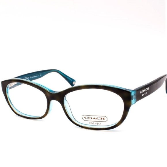 Coach Accessories - New COACH Rx Eyeglasses Kristin Teal Tortoise